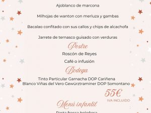 Menú Día de Reyes